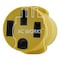 Ac Works Adapter NEMA L14-30P 30A 4-Prong Plug to NEMA 14-50R 50A 125/250V Connector RVL14301450 - alternate 2
